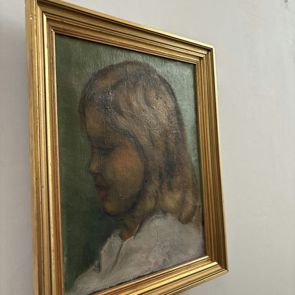 Classic Portrait Oil Painting "Blonde Woman" Timeless Art Holland Art Shop