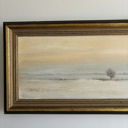 Authentic Cityscape Oil Painting "Cracked Paint" Classic Dutch Artwork Holland Art Shop