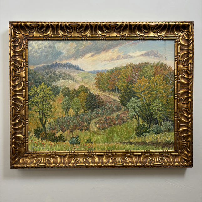 Detailed Landscape Oil Painting "Autumn Trees" Timeless Belgique Art Holland Art Shop