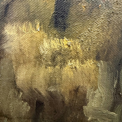 Rustic Landscape Oil Painting "Textured Surface" Original Artwork Holland Art Shop