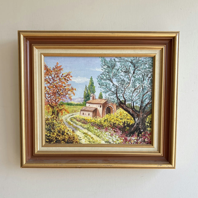 Traditional Landscape Oil Painting "Framed Painting" Timeless Small Artwork Holland Art Shop