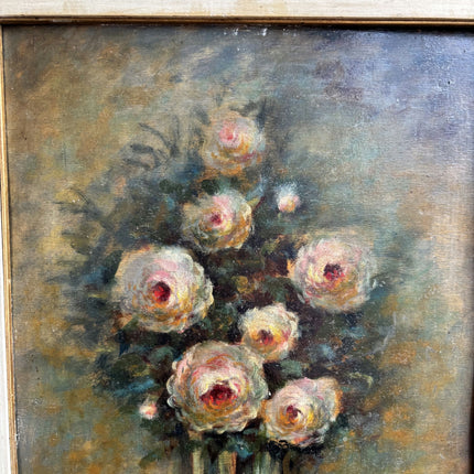 Handcrafted Floral Still Life Oil Painting "Flower Vase" Expressive Artwork Holland Art Shop