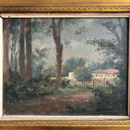 Classic Landscape Oil Painting "Gilded Frame" Timeless Small Art Holland Art Shop