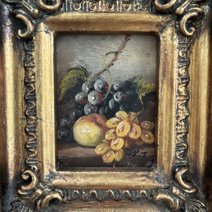 Authentic Still Life Oil Painting "Gilded Frame" Traditional Small Artwork Holland Art Shop