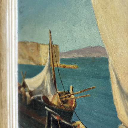 Traditional Seascape Oil Painting "Sailboat Group" Refined Art Holland Art Shop