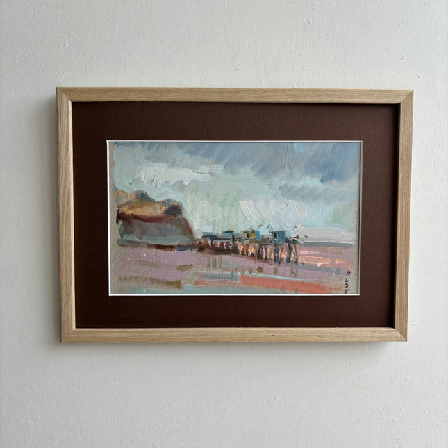 Authentic Landscape Oil Painting "Framed Painting" Detailed Small Artwork Holland Art Shop