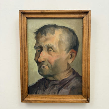 Traditional Portrait Oil Painting "Elderly Man" Detailed Art Holland Art Shop