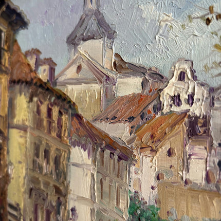 Traditional Cityscape Oil Painting "Framed Painting" Refined Artwork Holland Art Shop