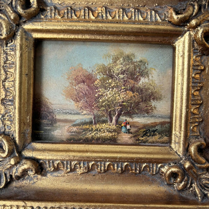 Fine Oil Painting Landscape "Autumn Trees" Classic Small Artwork Holland Art Shop
