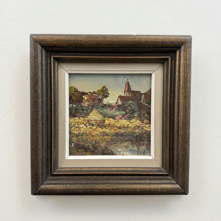 Elegant Still Life Oil Painting "Worn Pictureframe" Timeless Small Art Holland Art Shop