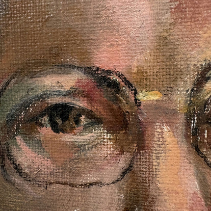 Authentic Portrait Oil Painting "Elderly Man" Handcrafted Artwork Holland Art Shop