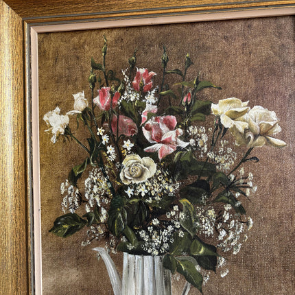Authentic Floral Still Life Oil Painting "Painted Bouquet" Detailed Art Holland Art Shop