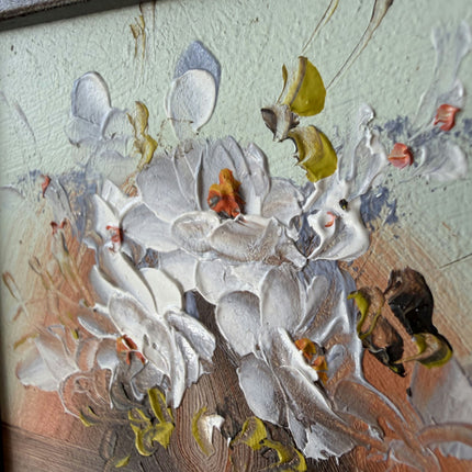 Refined Floral Still Life Oil Painting "Flower Bouquet" Elegant Small Artwork Holland Art Shop