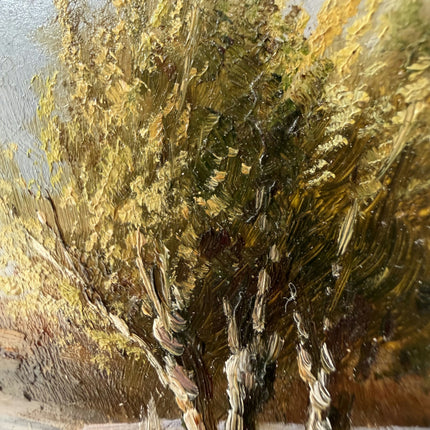 Timeless Landscape Oil Painting "Framed Painting" Authentic Small Art Holland Art Shop