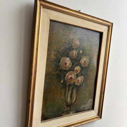 Handcrafted Floral Still Life Oil Painting "Flower Vase" Expressive Artwork Holland Art Shop
