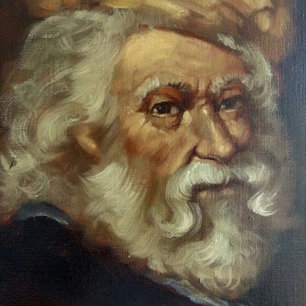 Authentic Portrait Oil Painting "Bearded Elder" Timeless Art Holland Art Shop