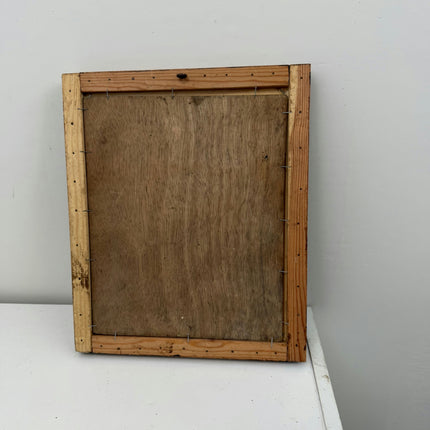Refined Still Life Oil Painting "Wooden Panel" Handcrafted Small Artwork Holland Art Shop
