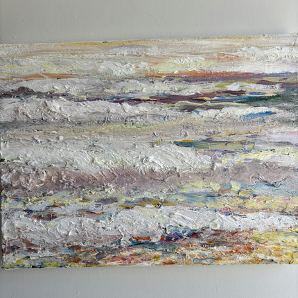 Elegant Abstract  Oil Painting "Painted Canvas" Timeless Artwork Holland Art Shop