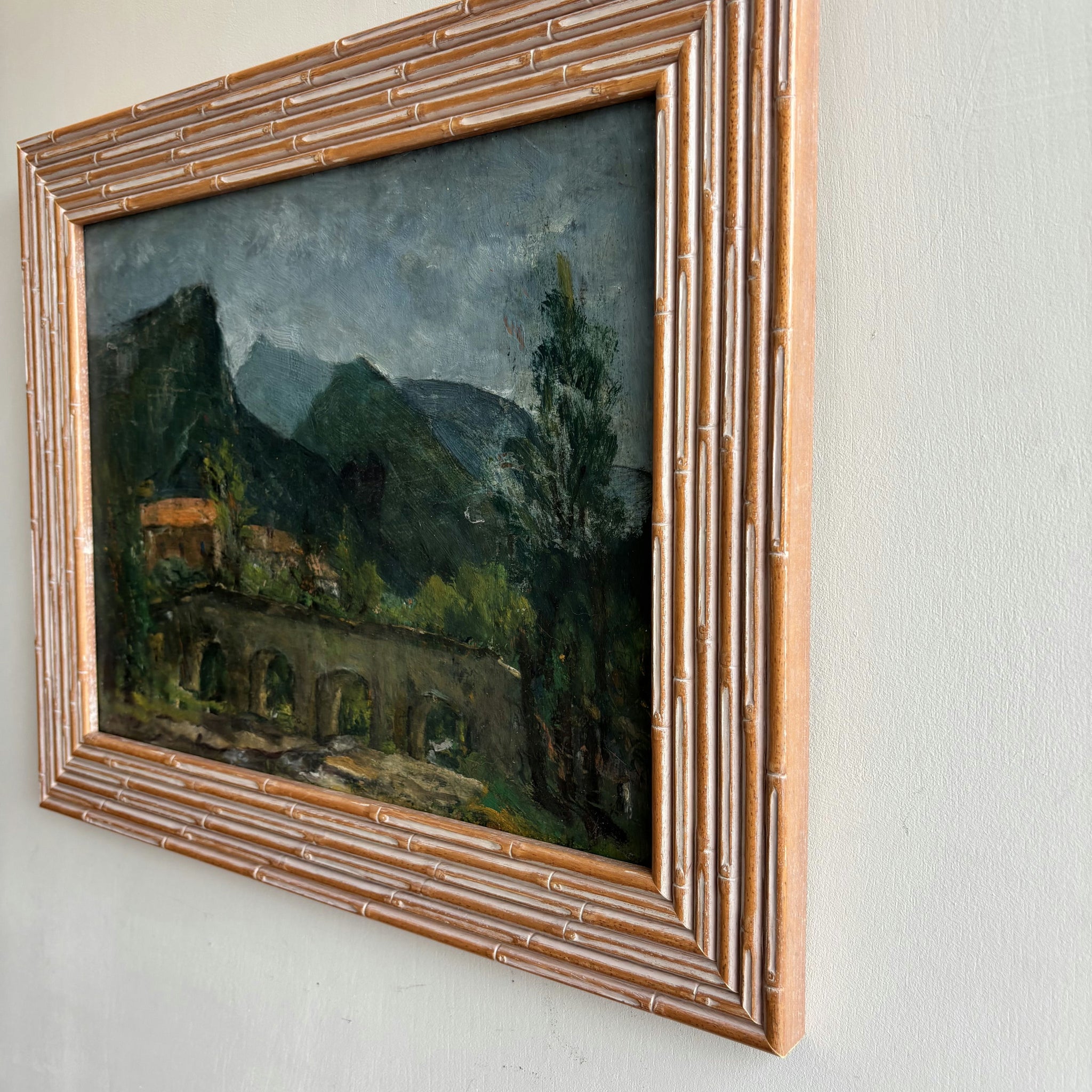 Detailed Landscape Oil Painting 