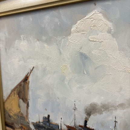 Traditional Seascape Oil Painting "Sailing Boats" Detailed Italian Art Holland Art Shop