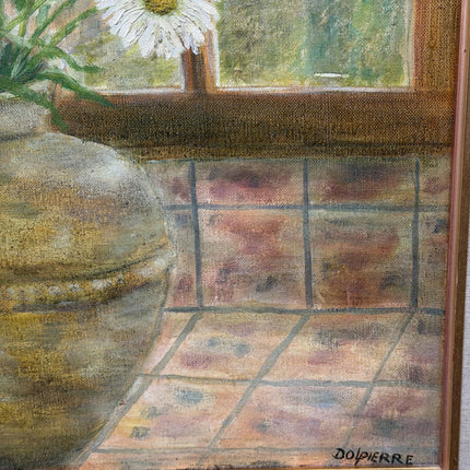 Authentic Still Life Oil Painting "Daisy Bouquet" Detailed Artwork Holland Art Shop