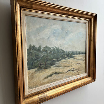 Rustic Landscape Oil Painting "Framed Landscape" Detailed Artwork Holland Art Shop