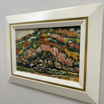 Elegant Landscape Oil Painting "Framed Painting" Rustic Small Artwork Holland Art Shop
