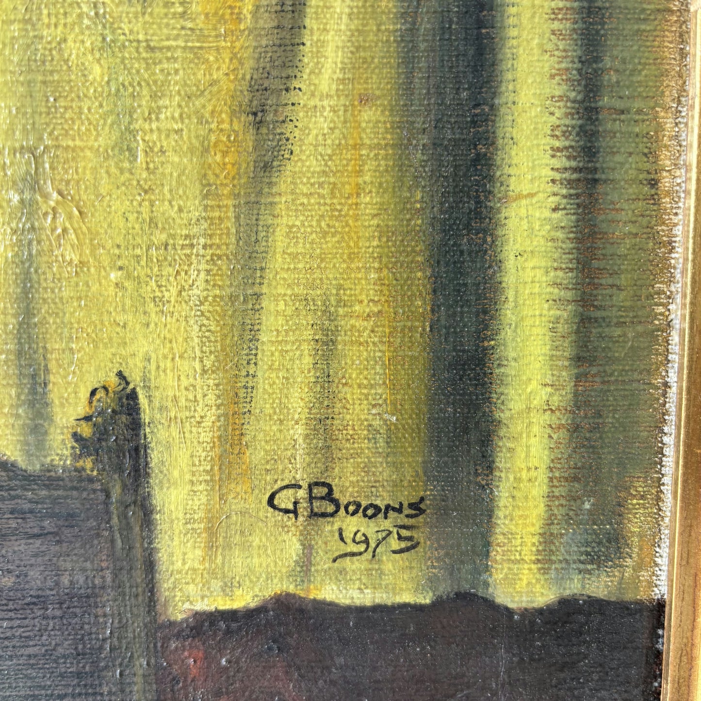 Traditional Oil Painting "Window Reflection" Fine Medium Art