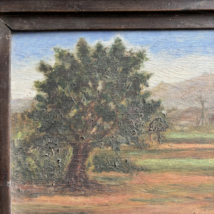 Refined Landscape Oil Painting "Large Tree" Timeless Art Holland Art Shop