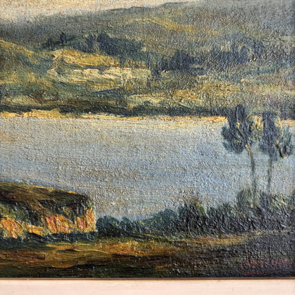 Rustic Landscape Oil Painting "Gilded Frame" Timeless French Art Holland Art Shop