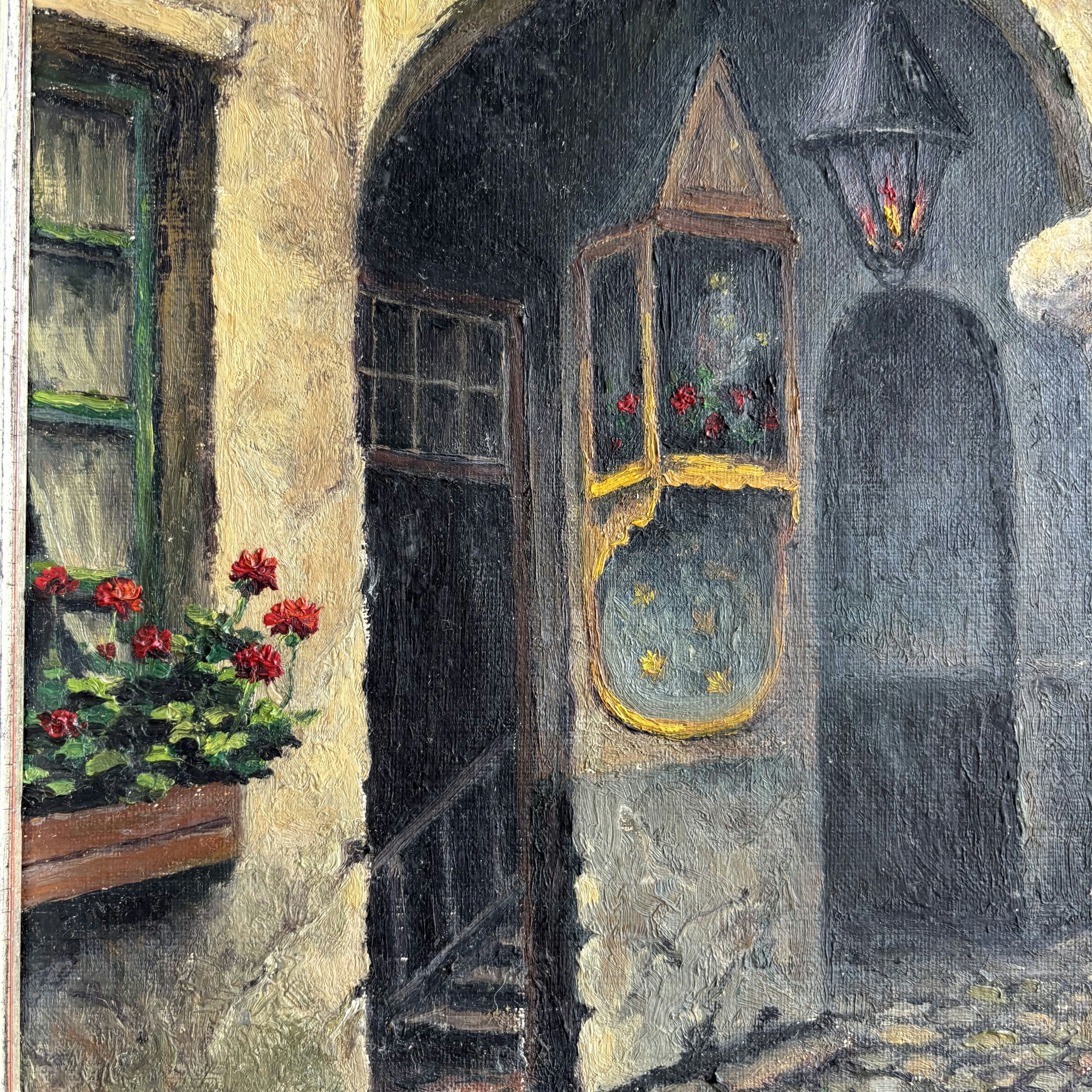 Original Cityscape Oil Painting 