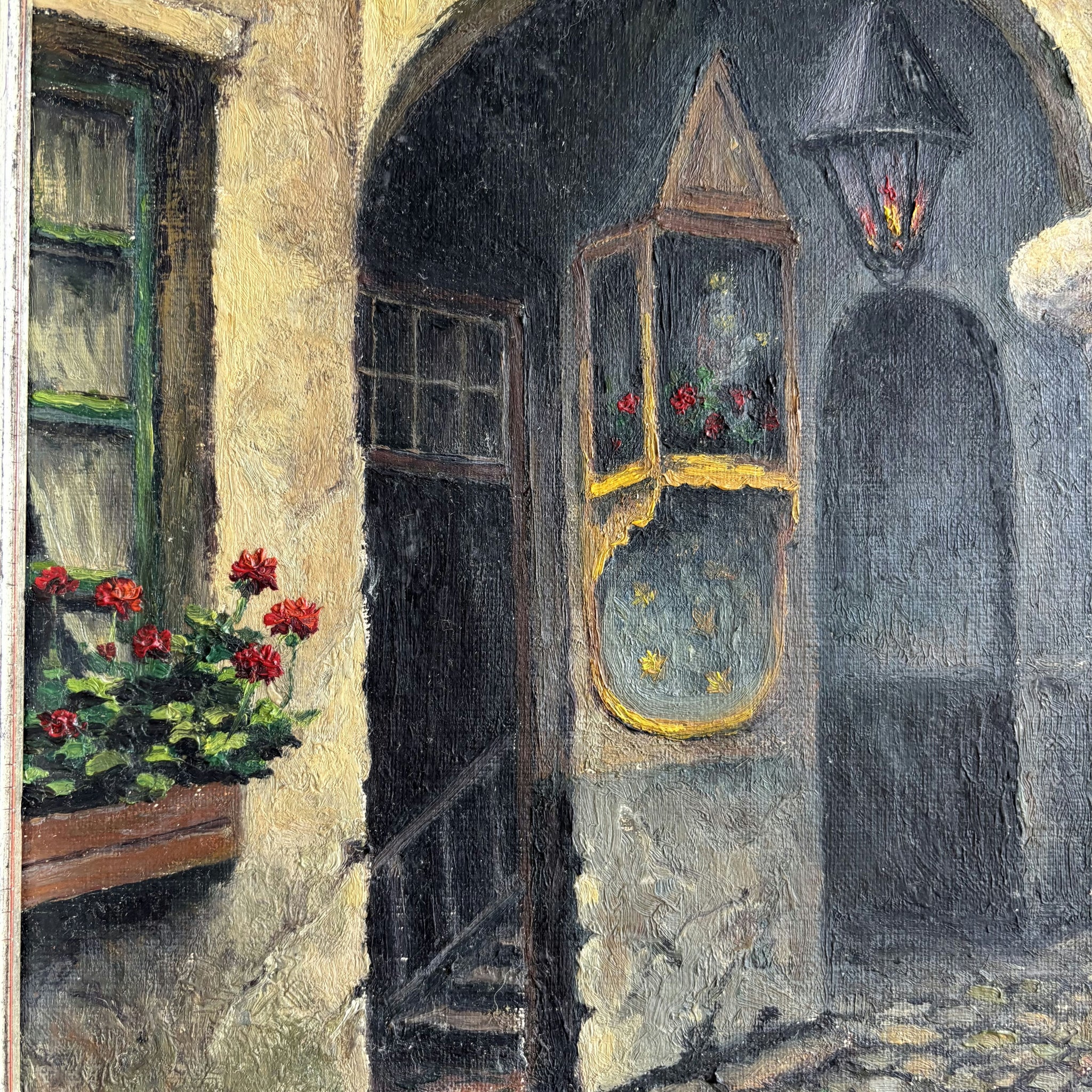 Original Cityscape Oil Painting 