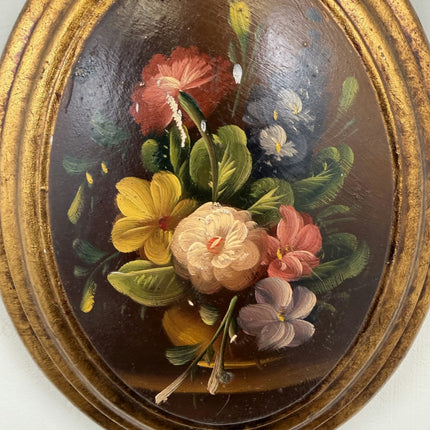 Original Floral Still Life Oil Painting "Floral Bouquet" Traditional Small Art Holland Art Shop