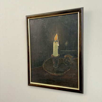 Rustic Still Life Oil Painting "Cracked Surface" Refined Small Artwork Holland Art Shop