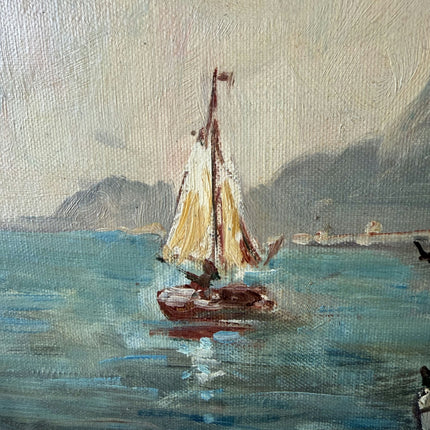 Classic Seascape Oil Painting "Sailing Boats" Timeless Large Artwork Holland Art Shop