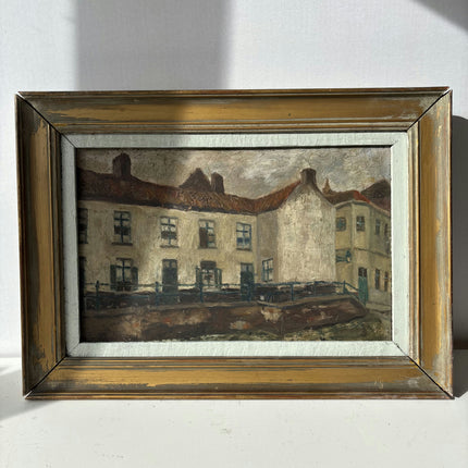 Traditional Cityscape Oil Painting "Framed Painting" Original Artwork Holland Art Shop