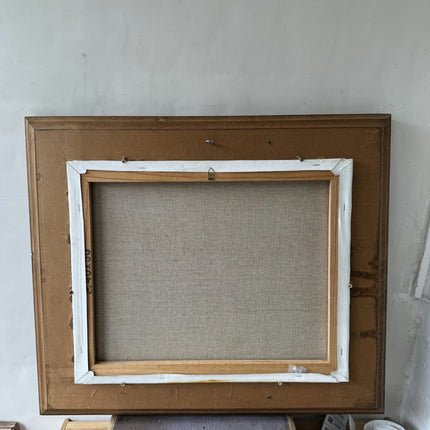 Elegant Landscape Oil Painting "Wooden Frame" Timeless Artwork Holland Art Shop