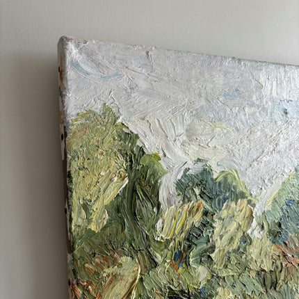 Detailed Landscape Oil Painting "Green Foliage" Expressive Artwork Holland Art Shop