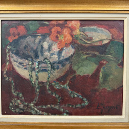 Original Still Life Oil Painting "Canvas Back" Authentic Art Holland Art Shop