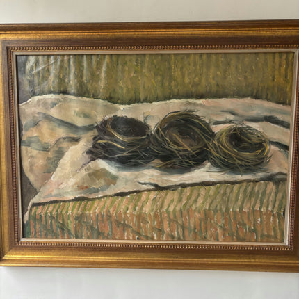Timeless Still Life Oil Painting "Sleeping Child" Traditional Large Artwork Holland Art Shop
