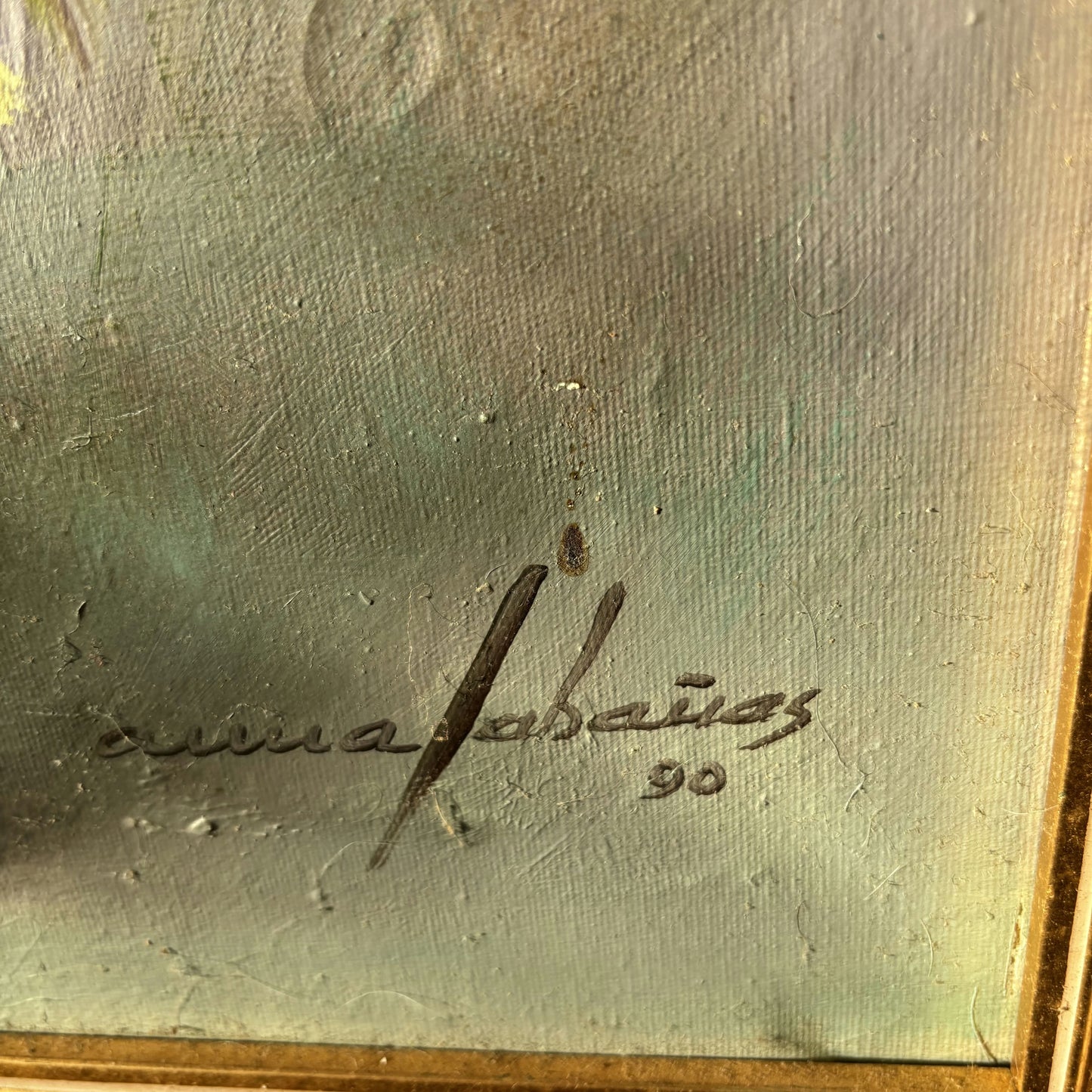 Classic Floral Still Life Oil Painting "Floral Arrangement" Medium Art