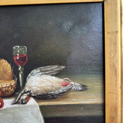 Detailed Still Life Oil Painting "Gilded Frame" Timeless Artwork Holland Art Shop