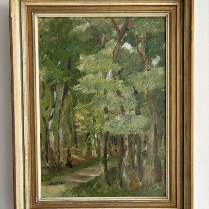 Original Landscape Oil Painting "Framed Painting" Handcrafted French Artwork Holland Art Shop