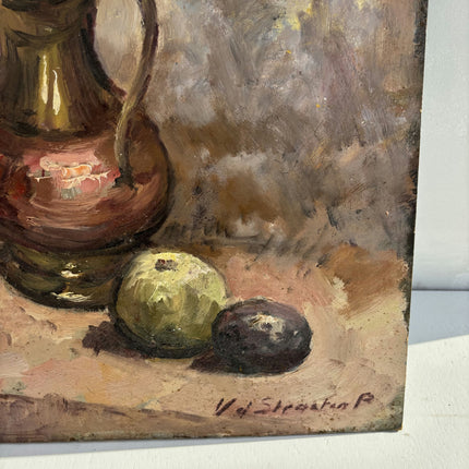 Traditional Still Life Oil Painting "Flower Vase" Vintage Art Holland Art Shop