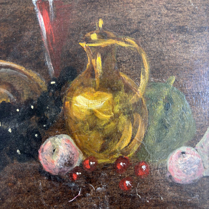 Traditional Still Life Oil Painting "Golden Frame" Refined Small Artwork Holland Art Shop