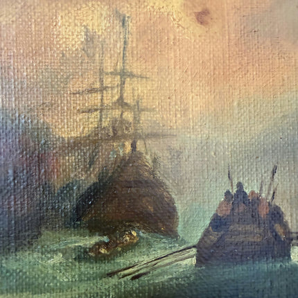 Traditional Seascape Oil Painting "Framed Painting" Expressive Art Holland Art Shop