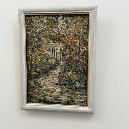 Traditional Landscape Oil Painting "Framed Panel" Rustic Small Art Holland Art Shop