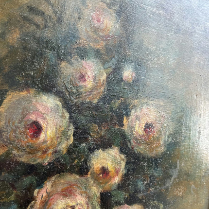 Handcrafted Floral Still Life Oil Painting "Flower Vase" Expressive Artwork Holland Art Shop