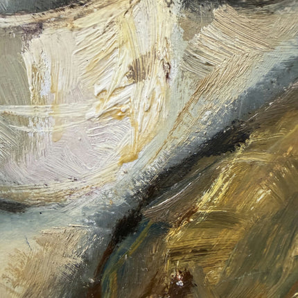 Rustic Still Life Oil Painting "Salt Shaker" Handcrafted Art Holland Art Shop