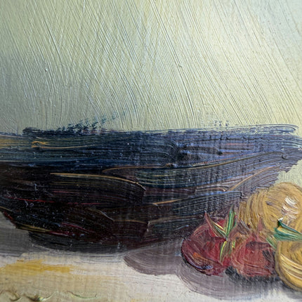 Authentic Still Life Oil Painting "Gilded Frame" Elegant Small Artwork Holland Art Shop